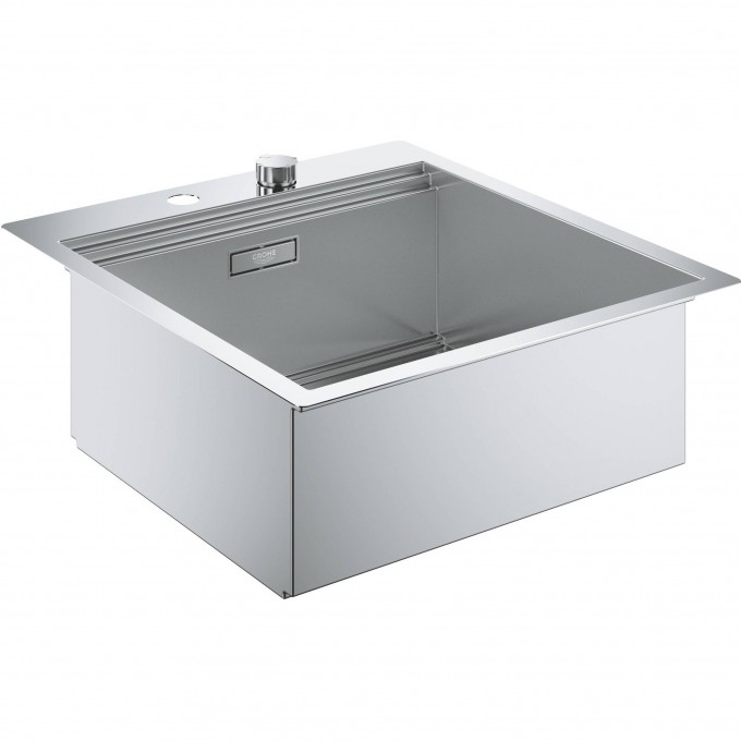 Мойка GROHE из нержавеющей стали с корзинчатым вентилем, 48,2 см, K800 31583SD0