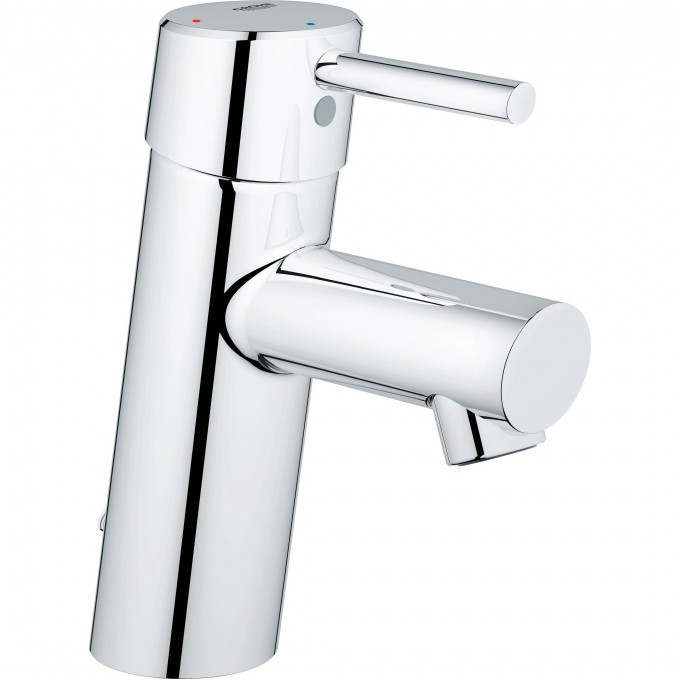 Смеситель для раковины GROHE CONCETTO с цепочкой и энергосберегающим картриджем, хром 2338110E