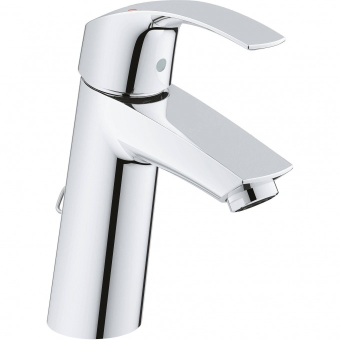 Смеситель для раковины GROHE EUROSMART с цепочкой и средним изливом, хром 23323001